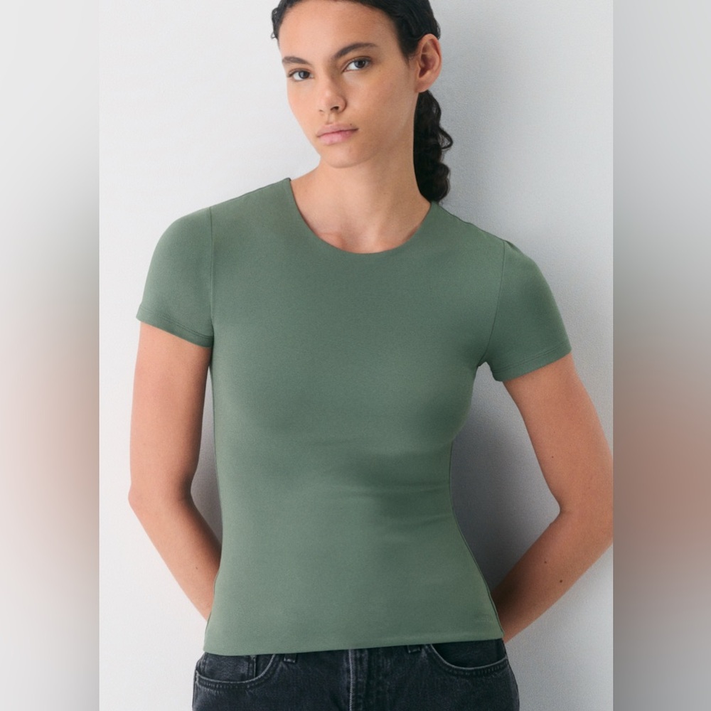 Aritzia Original Contour Marvel T-Shirt in Sagesse